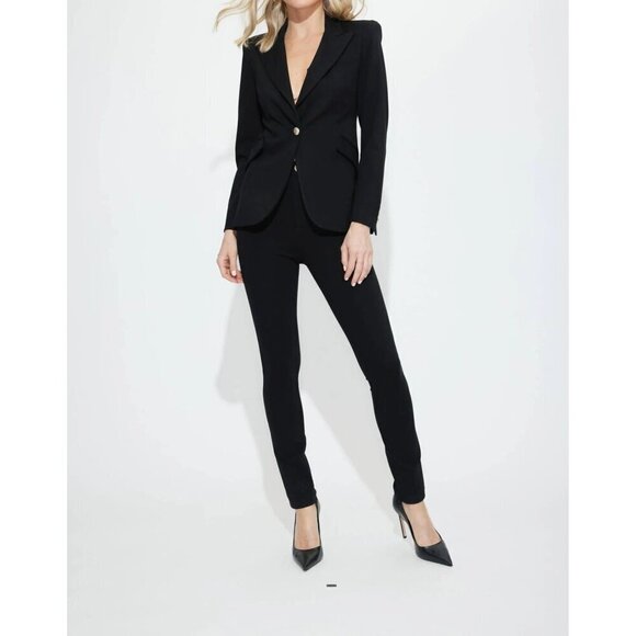 Generation Love Royce Ponte Black Blazer Size XL Gold Buttons NWT $415 - Picture 1 of 5